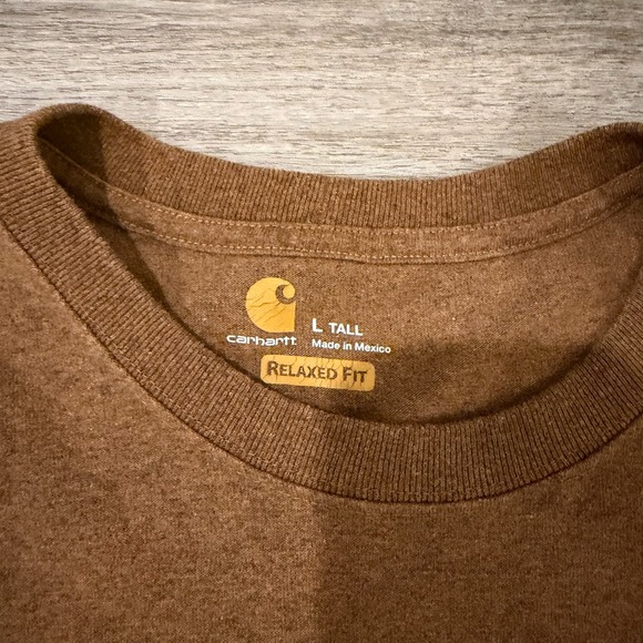 Carhartt Relaxed Fit Heavy Weight Short Sleeve Graphic T-shirt Large Tall Mens - Picture 4 of 7